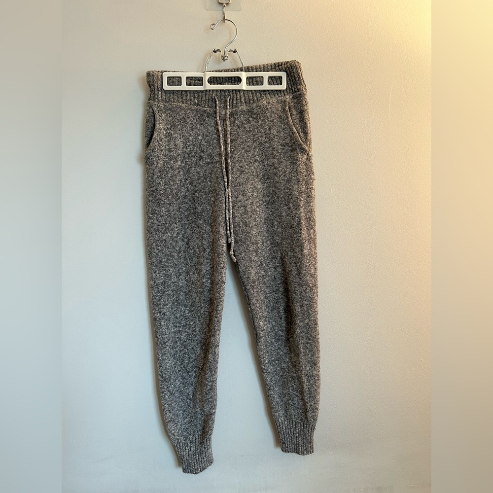 Cozy knit sweats
